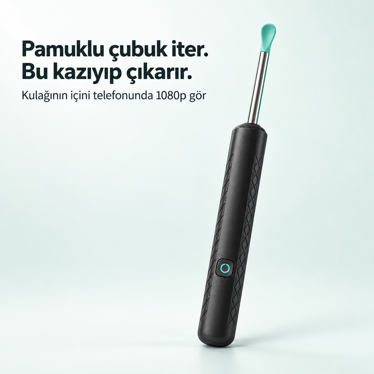 Kameralı kulak temizleyici